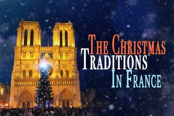 Preview of France Christmas Traditions Comprehension
