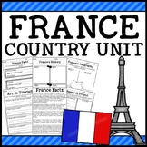 France Country Social Studies Complete Unit