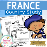 France Country Study: Fun Facts, Dramatic Play Boarding Pa
