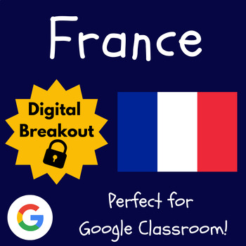 Preview of France Escape Room | European Countries Digital Breakout