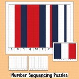 France Flag Math Activities Ordering Number Sequencing  Ba