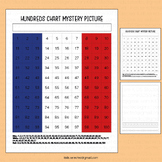 France Flag Math Mystery Picture Hundreds Chart Bastille D