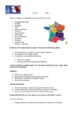 France Regions Research Task