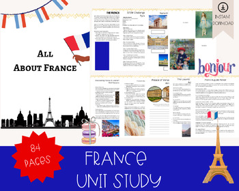 Preview of France Unit Study