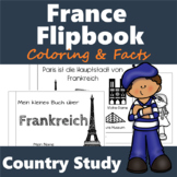 France country study booklet - coloring with facts