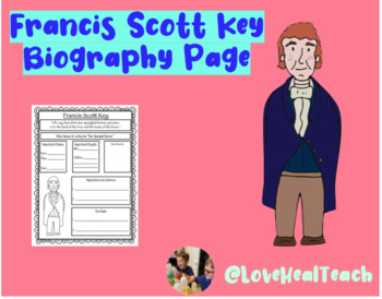 Preview of Francis Scott Key Biography Page