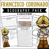 Francisco Coronado Biography Unit Pack Research Project Fa