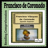 Francisco de Coronado Reading Comprehension