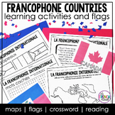 Francophone Countries | French Speaking Countries Maps Fla