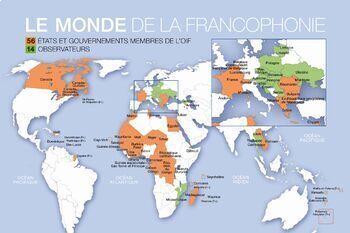 Preview of Francophone Country Research Unit with Videos; First Week French 1/2 Review