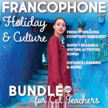 Preview of Francophone Culture Bundle for Comprehensible Input Teachers
