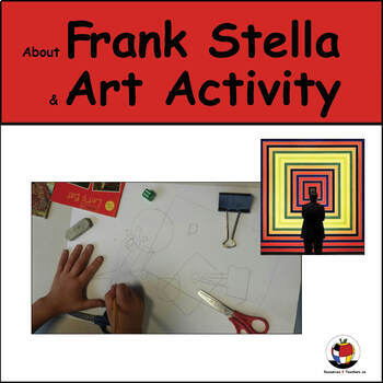 Preview of Frank Stella Abstract Art Elements Activity Lesson