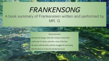 Preview of Frankensong: A rap summary of Frankenstein