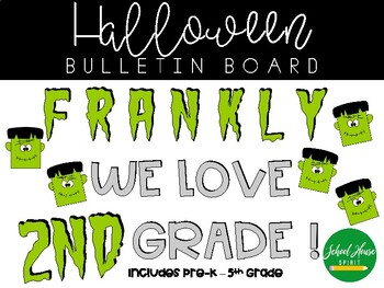 Preview of Frankenstein - Bulletin Board - Halloween