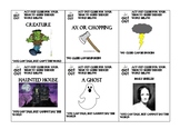 Frankenstein Charades and Pictionary