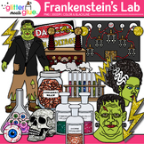 Frankenstein Clipart Images: Head, Full Body Halloween Mon