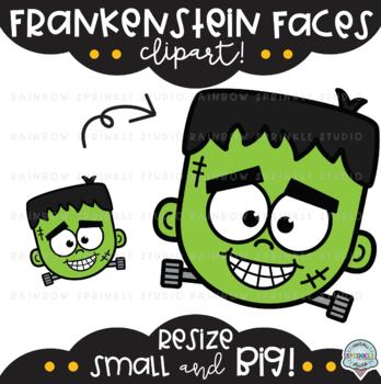 frankenstein face clip art
