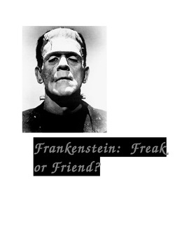 Preview of Frankenstein:  Freak or Friend?