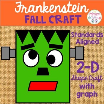Preview of Frankenstein Halloween Fall Shape Craft