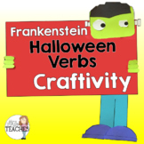 Frankenstein {Halloween Verbs} Craftivity