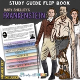 Frankenstein Novel Study Literature Guide Flip Book