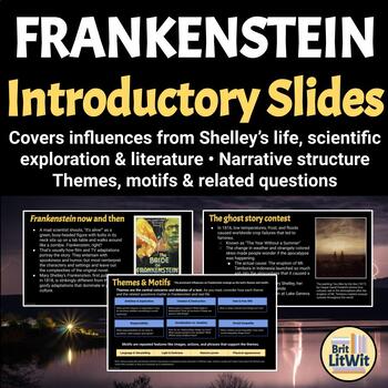 Preview of Frankenstein Introductory Slides