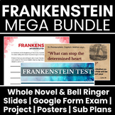 Frankenstein Unit Mega Bundle: Slides, Exam, Project, Sub 