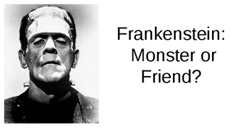 Preview of Frankenstein:  Monster or Friend? A Reflection on 2020 Technologies