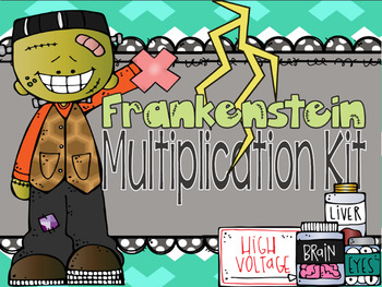 Preview of Frankenstein Multiplication Kit