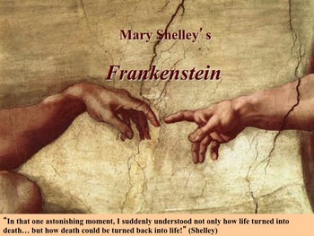 Preview of Frankenstein Novel Study Unit ~ Includes Reproducible Graphic Organizers