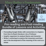 Frankenstein: Pre-Reading and Post-Reading Activity Bundle