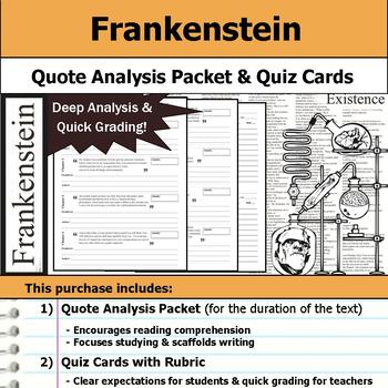 frankenstein quote analysis