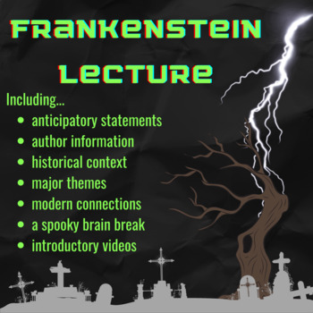 Preview of Frankenstein: The Lecture