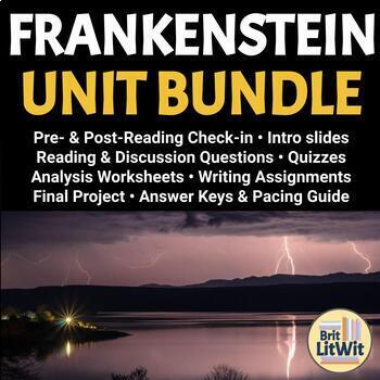 Preview of Frankenstein Unit Bundle