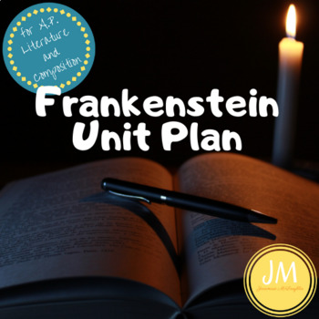 Preview of Frankenstein Unit Plan for AP Literature and Composition