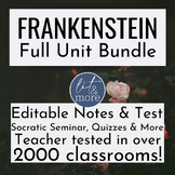 Frankenstein Bundle | New AP English Literature Unit 6 Ali