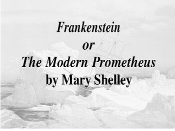 Preview of Frankenstein and its Relation to the Promethean Myth / A Study Guide