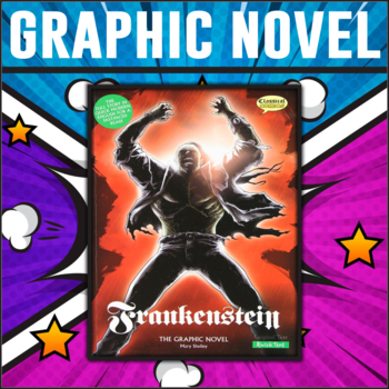 Preview of Frankenstein by Mary Shelley Graphic Novel Study/Editable/Answer Keys