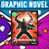 Frankenstein by Mary Shelley Graphic Novel Study/Editable/