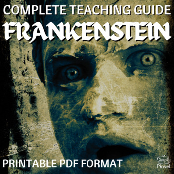 Preview of Frankenstein Novel Study Unit - 140+ Page Teacher Resource BUNDLE