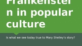 Frankenstein in Popular Culture -- Class Discussion