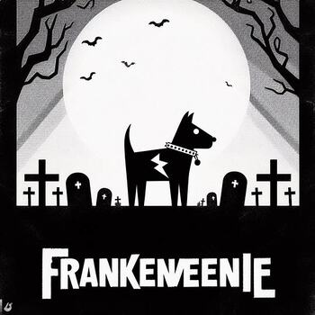 Preview of Frankenweenie (2012) Movie Viewing Guide: Summary/Vocabulary/Questions