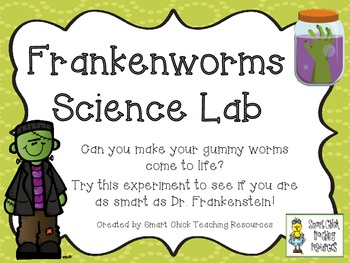 Preview of Frankenworms Lab ~ Can You Bring Gummy Worms to Life?