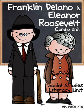 Preview of Franklin Delano Roosevelt & Eleanor Roosevelt Activities