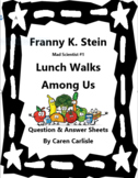 Franny K. Stein Mad Scientist #1 - Lunch Walks Among Us Q & A Sheets