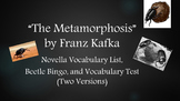 Franz Kafka's "The Metamorphosis" Vocabulary Activities