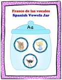 Frasco de las vocales-Spanish Vowels Jar