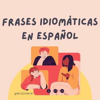 Preview of Frases idiomáticas en español