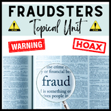 Fraudsters:  A High-interest Topical Unit for Teens in ELA