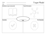 Frayer Model (US Letter Size)